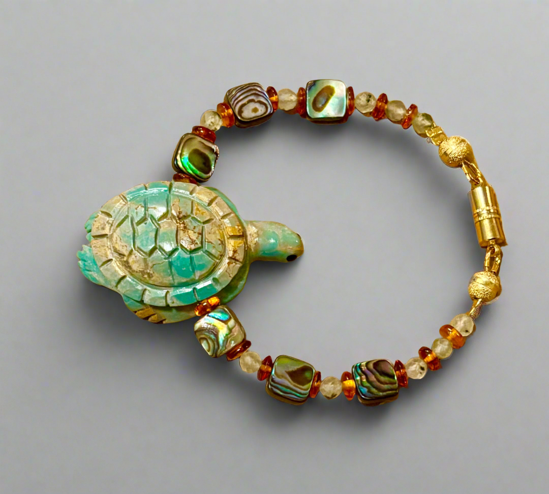 Sea Turtle Bracelet by Kateri Quandelacy Sanchez