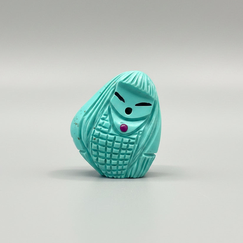 Elisa Turquoise Corn Maiden by Kateri Quandelacy Sanchez