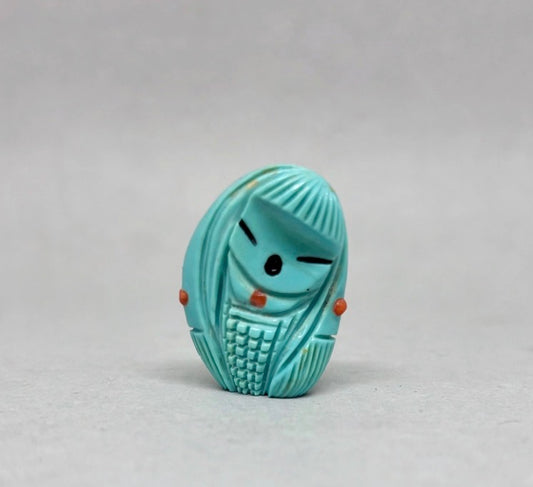 Elisa Turquoise Corn Maiden by Kateri Quandelacy Sanchez
