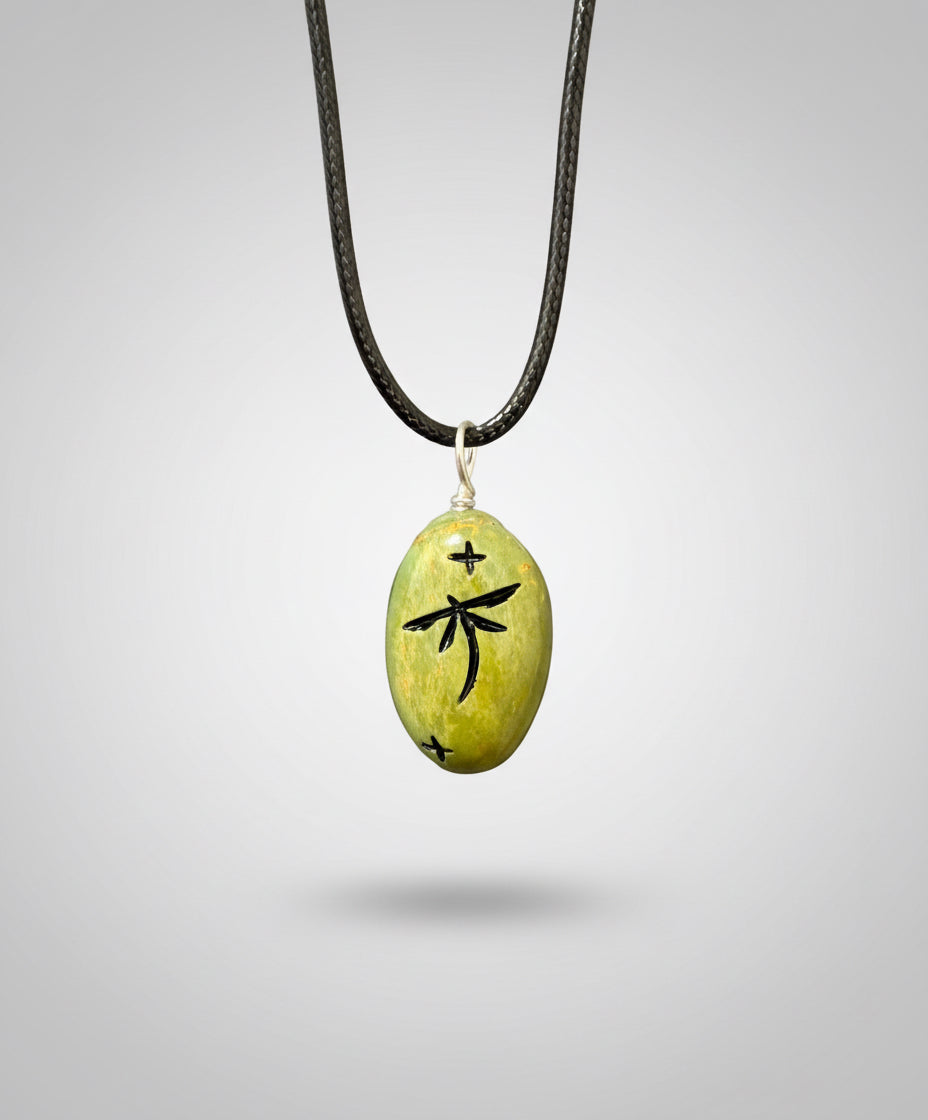 Campo Frio Turquoise Corn Maiden Pendant by Kateri Quandelacy Sanchez