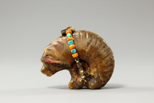 Ammolite Bear by Kateri Quandelacy Sanchez