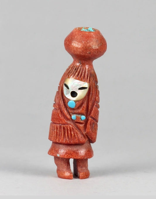 Apple Coral Olla Maiden by Kateri Quandelacy Sanchez