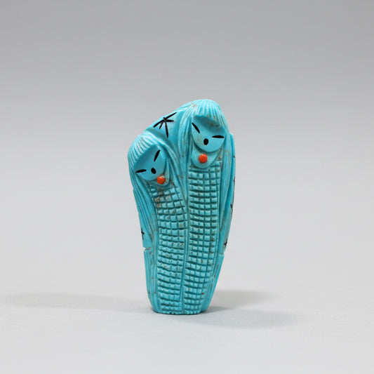 Elisa Turquoise Corn Maidens by Kateri Quandelacy Sanchez