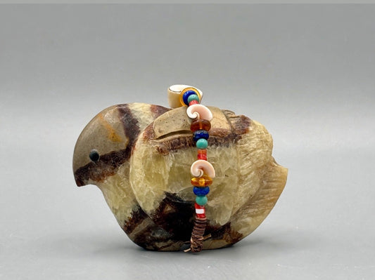 Septarian Nodule Songbird by Kateri Quandelacy Sanchez
