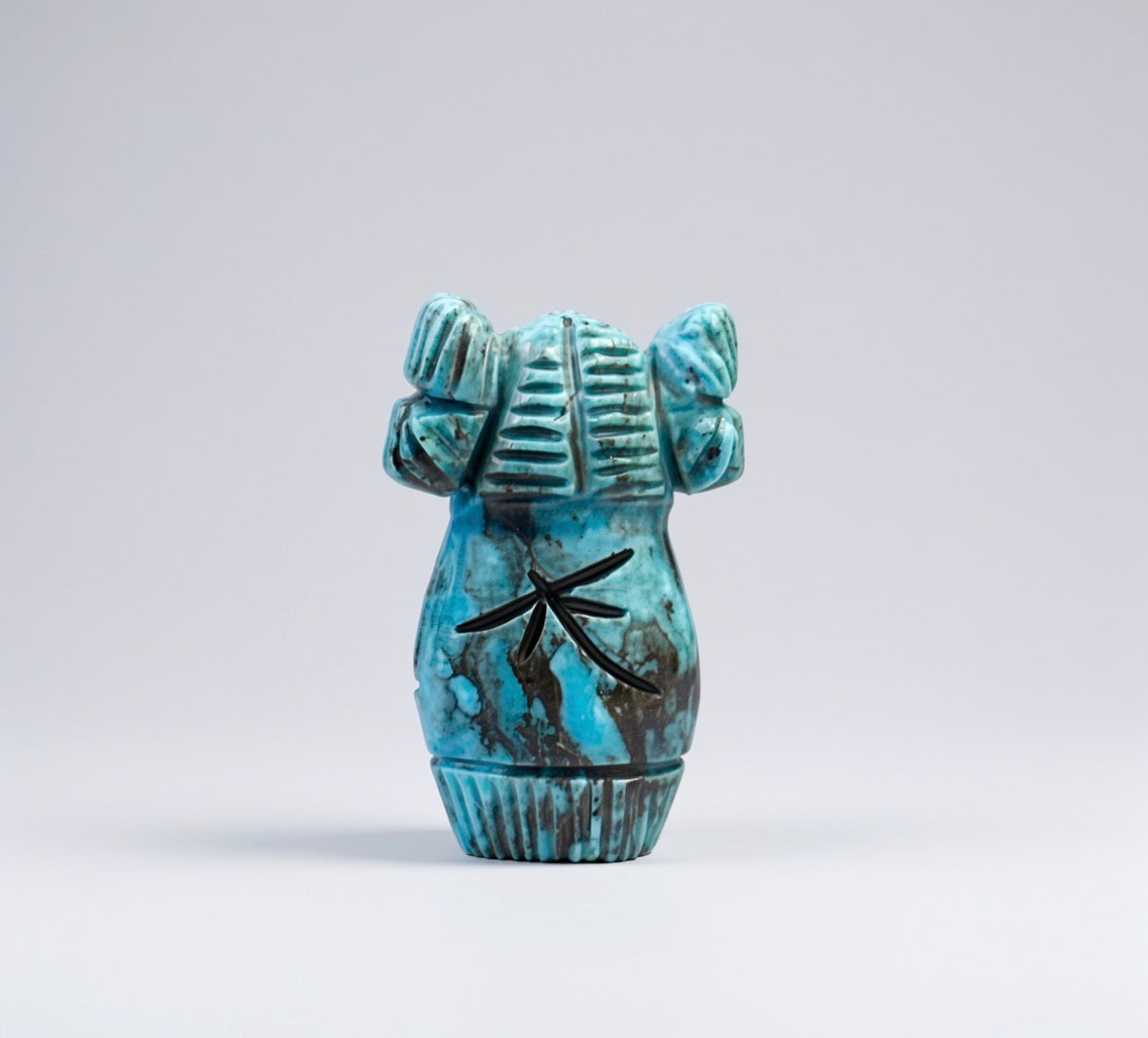 Kingman Turquoise Hopi Corn Maiden by Kateri Quandelacy Sanchez