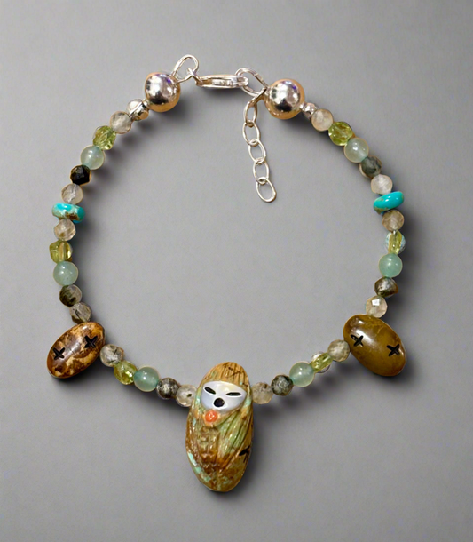 Corn Maiden Bracelet by Kateri Quandelacy Sanchez
