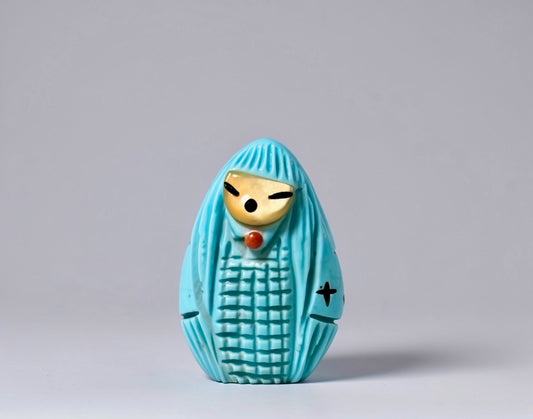 Nacozari Turquoise Corn Maiden by Kateri Quandelacy Sanchez