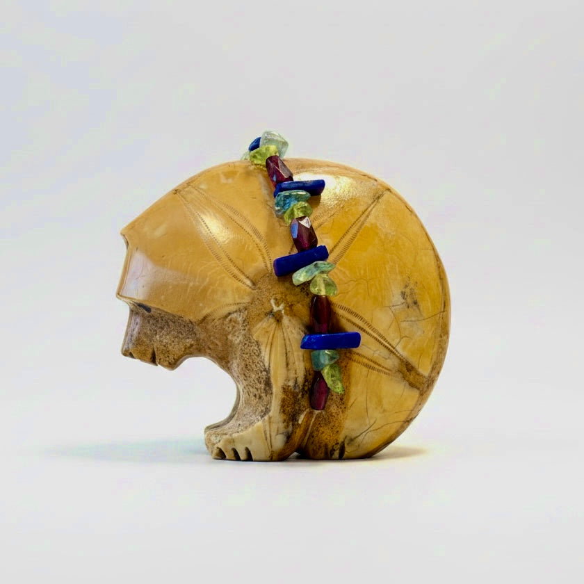 Sand Dollar Bear by Kateri Quandelacy Sanchez