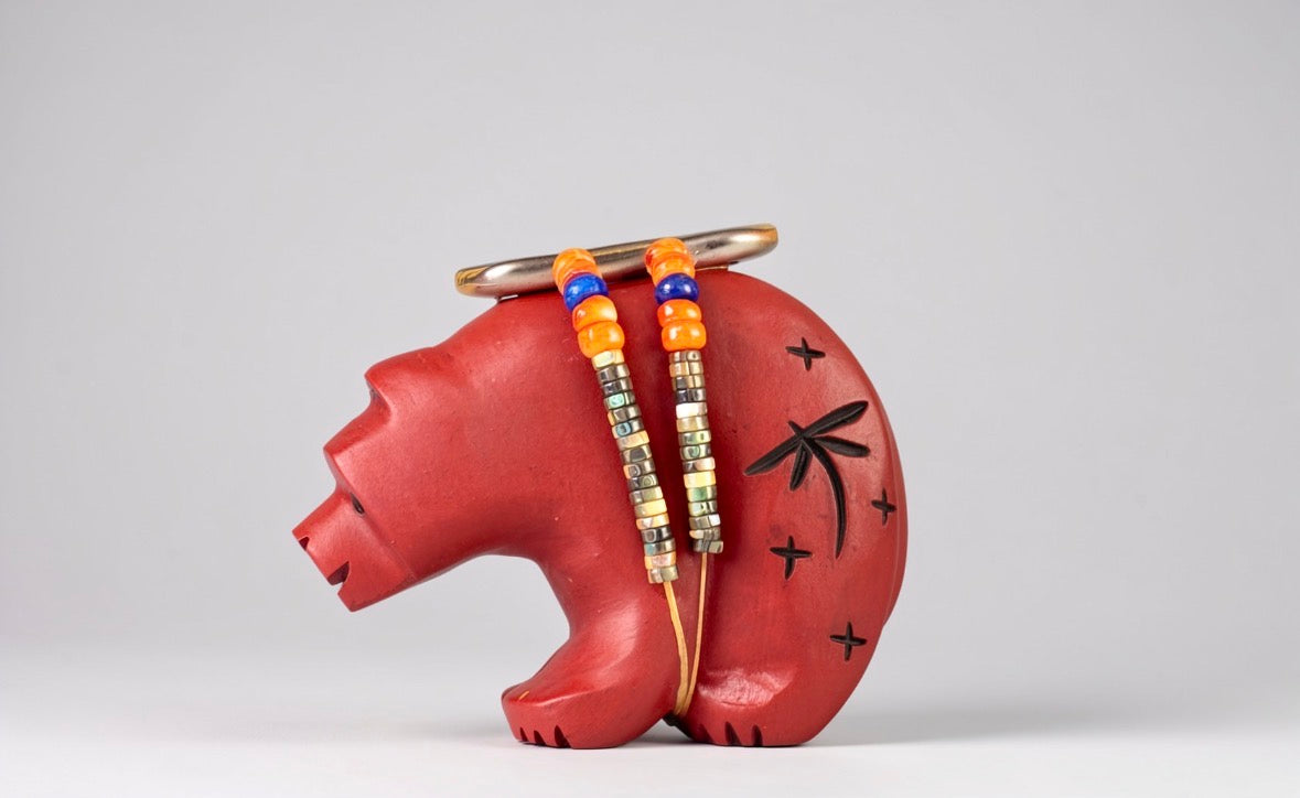 Pipestone Bear by Kateri Quandelacy Sanchez