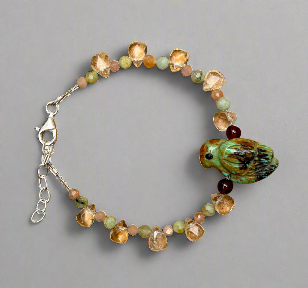 Songbird Bracelet by Kateri Quandelacy Sanchez