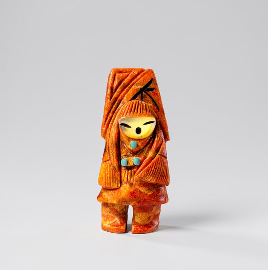 Apple Coral Harvest Dancer by Kateri Quandelacy Sanchez