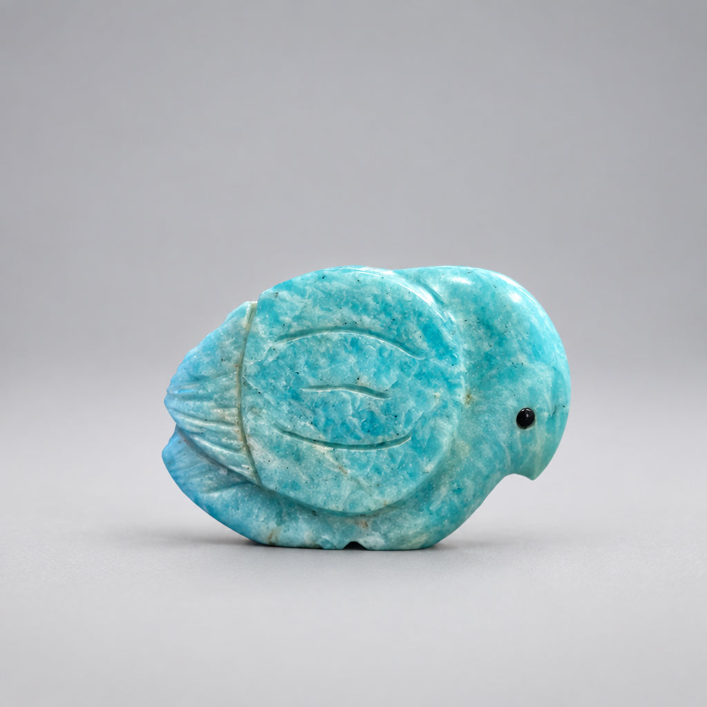 Amazonite Songbird by Kateri Quandelacy Sanchez