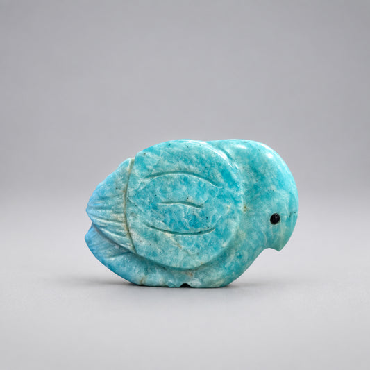 Amazonite Songbird by Kateri Quandelacy Sanchez