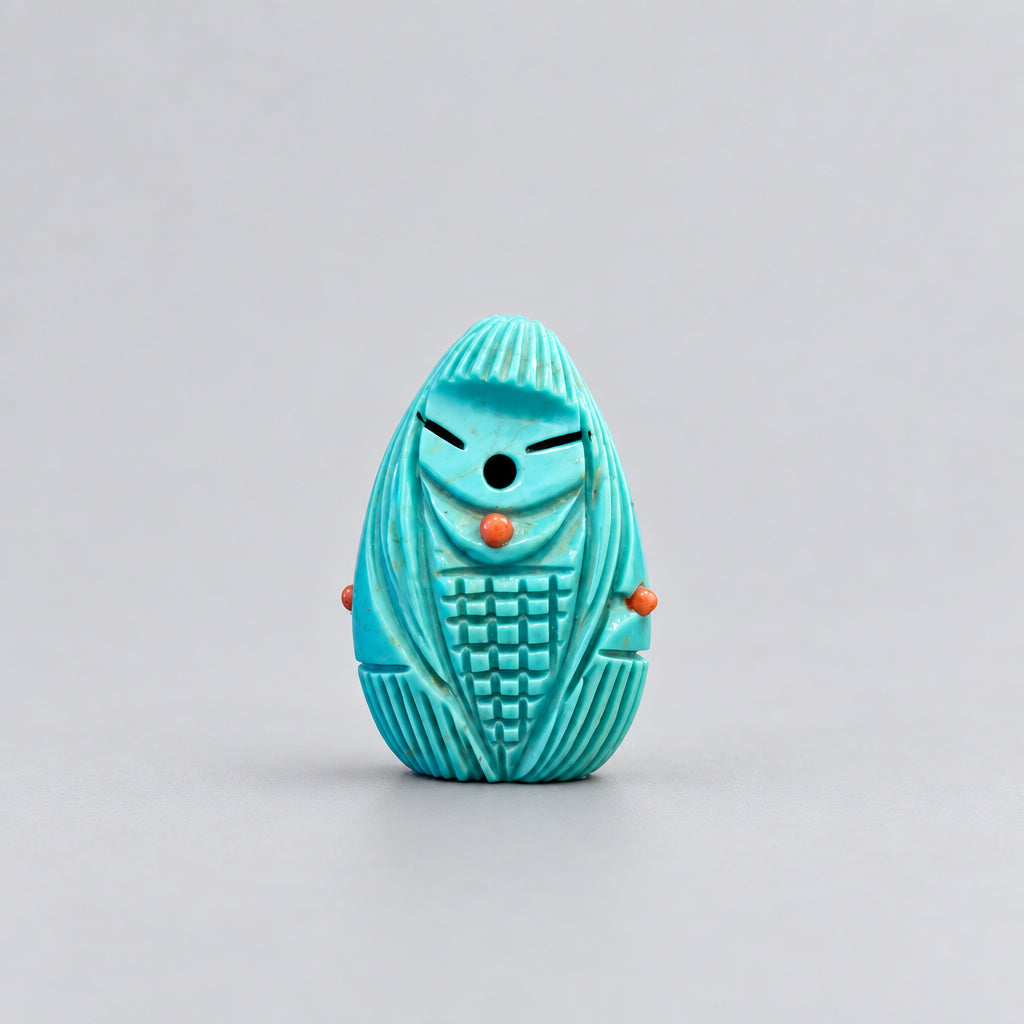 Elisa Turquoise Corn Maiden by Kateri Quandelacy Sanchez