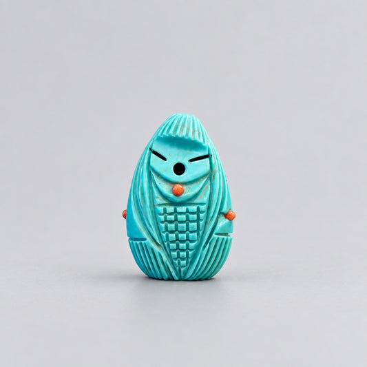 Elisa Turquoise Corn Maiden by Kateri Quandelacy Sanchez