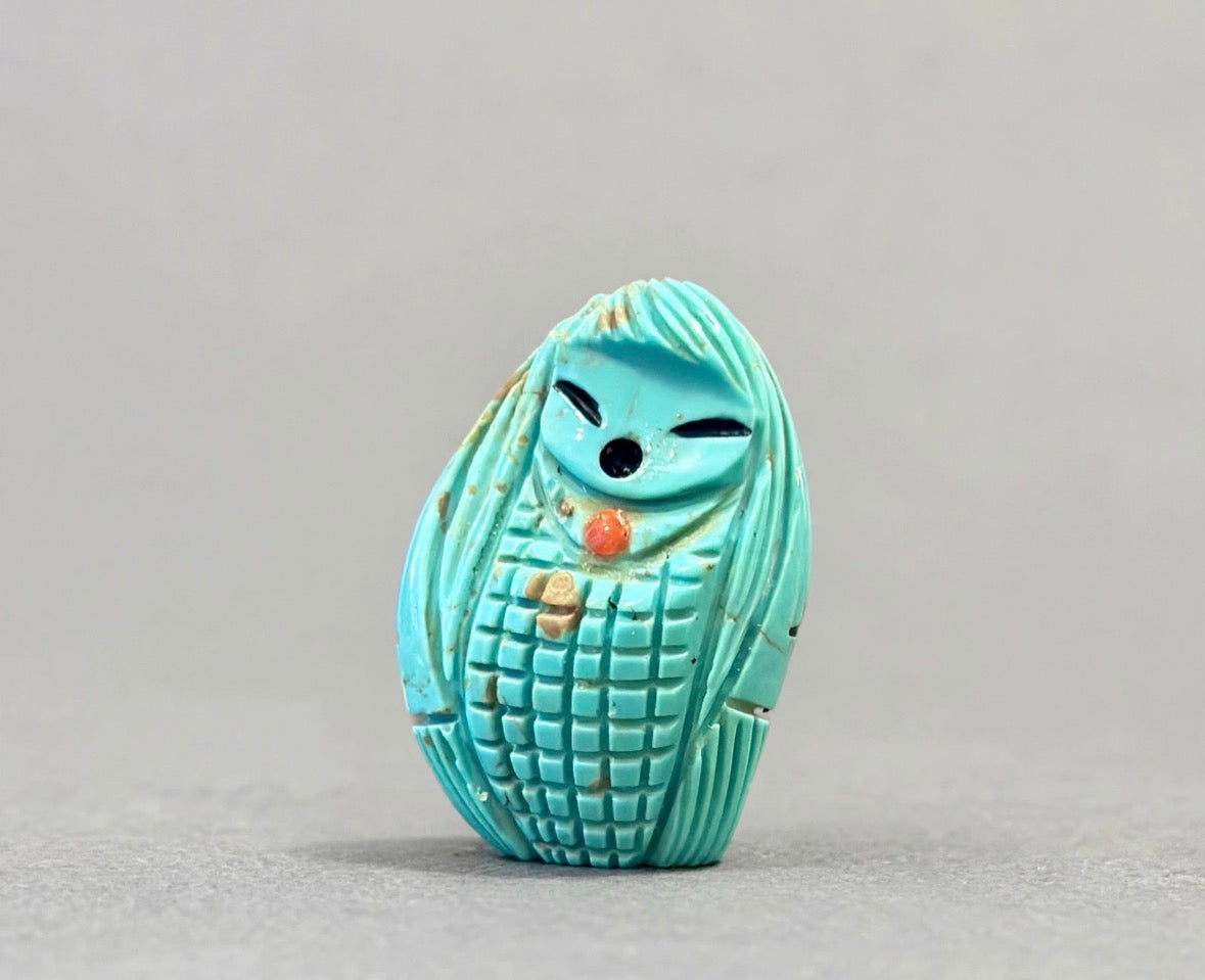 Elisa Turquoise Corn Maiden by Kateri Quandelacy Sanchez