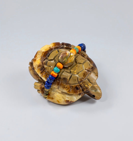 Septarian Nodule Turtle by Kateri Quandelacy Sanchez