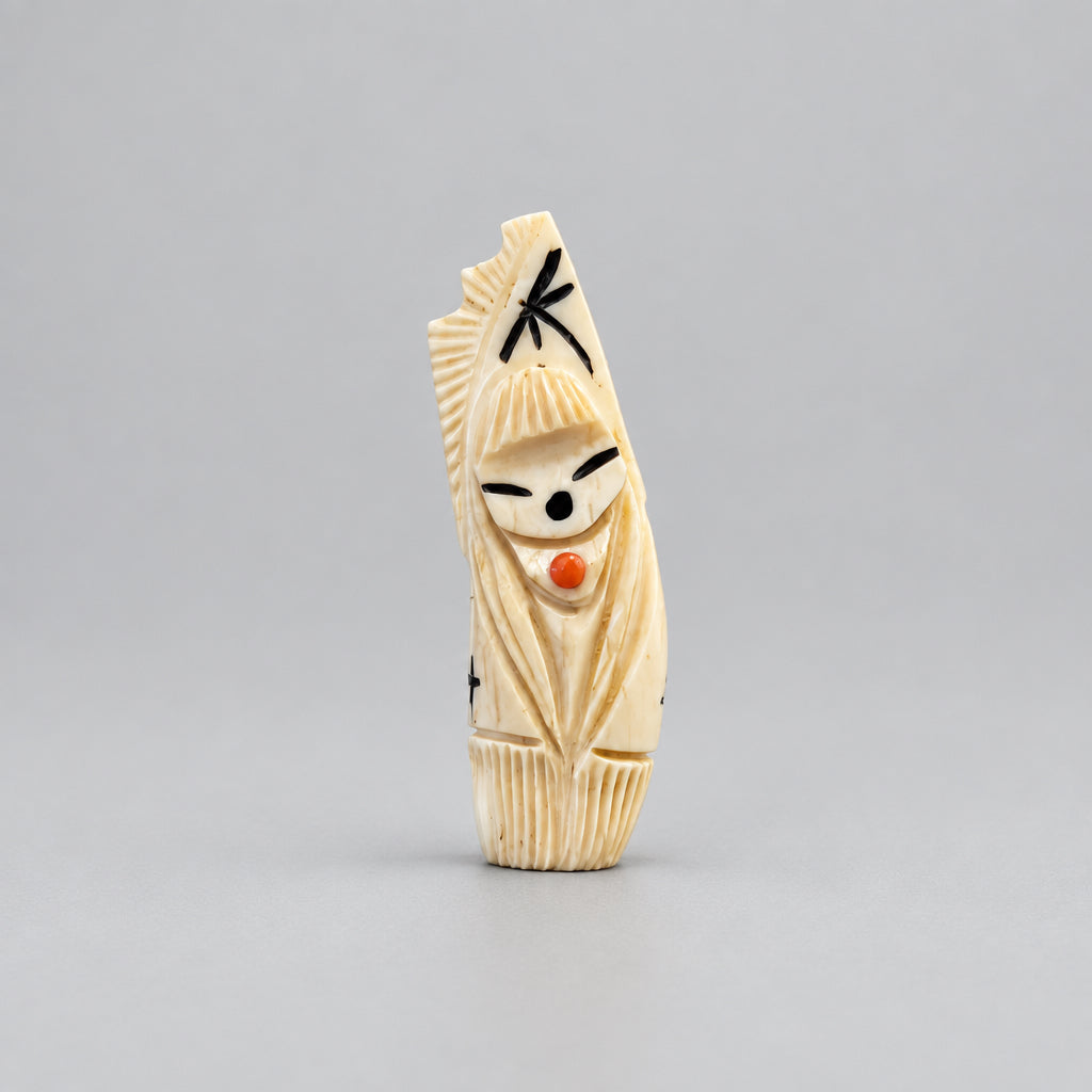 Fossilized Ivory Harvest Maidens by Kateri Quandelacy Sanchez