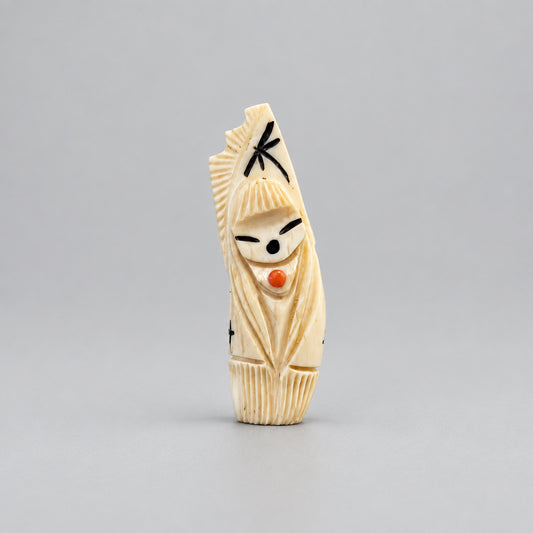 Fossilized Ivory Harvest Maidens by Kateri Quandelacy Sanchez