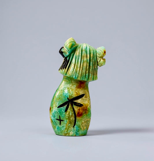 Campo Frio Turquoise Mini Hopi Corn Maiden by Kateri Quandelacy Sanchez