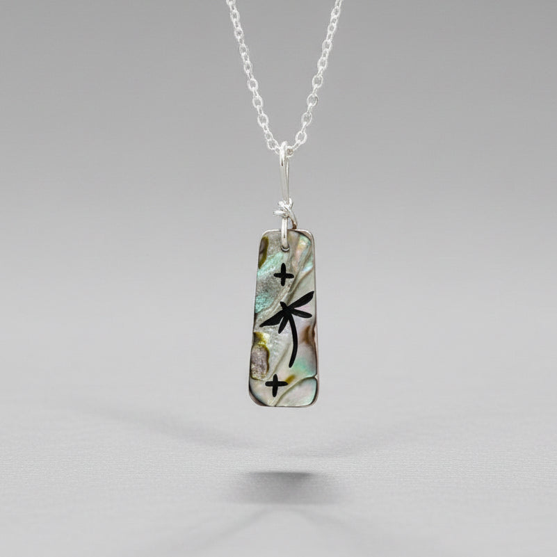 Abalone Pendant by Kateri Quandelacy Sanchez